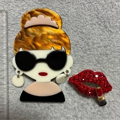 新品/ピンブローチ組み合わせ2点の画像