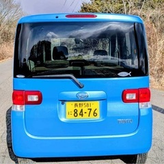 ダイハツ　タント4WD★車検10/1★距離9万Km★バックカメラ、前後ドラレコ、エンジンスターターの画像
