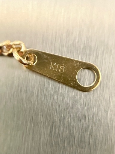 新品未使用　K18 2Way 2面ブレスレット&アンクレット