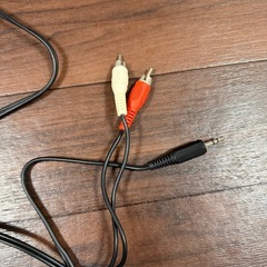 RCA→3.5mm ステレオミニケーブル 1.5m OFCの画像