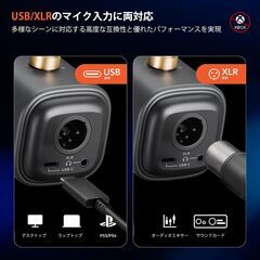 マイク ダイナミック PCマイク NearStream AM15X USB XLR の画像