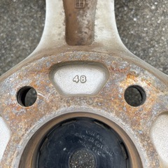 INTER MILANO VOLTEC HS-2 18×7.5J 　+48 　18インチ深リムホイール4本タイヤ付きの画像