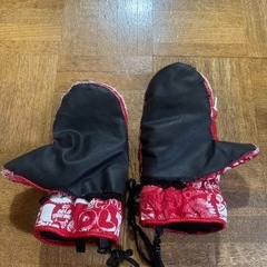 スノーボード　ミトン　グローブ　XSサイズの画像