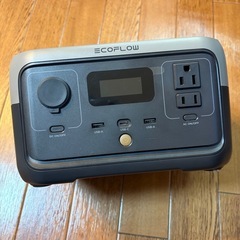 Eco Flow  RIVER2MAX ポータブル電源　充電３回のみ！の画像