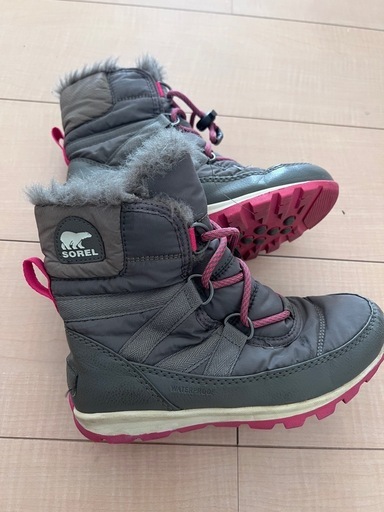 19cm スノーブーツsorel (くまこ) みのり台のキッズ用品《子供用