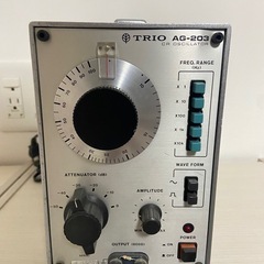 TRIO AG-203 CRオシレーター　通電確認済みの画像