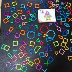 マグネットブロック　おもちゃ138ピース　磁気おもちゃ 知育玩具 3D立体パズルの画像