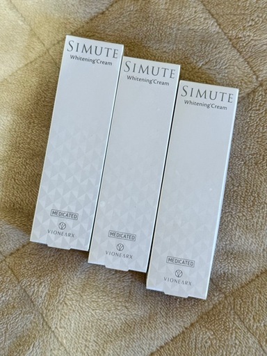 SIMUTE シミュート Whitening Cream 薬用美白クリーム 30g 3個セット