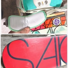 レディース　スノーボード2点セット サロモン　146cm バインSMの画像