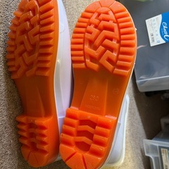 白長靴　耐油、抗菌、防滑　28cmの画像