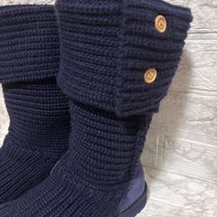 ugg w crassic cardy ニットブーツ　UGG 2Way 22.0の画像