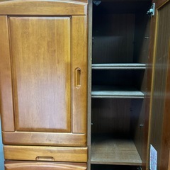 （購入者決定 送料込）引き出し&ミラー付 シューズクローゼット  の画像