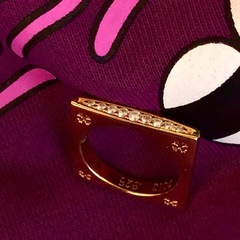 クロムハーツ  スクエアサークルリング19号の画像