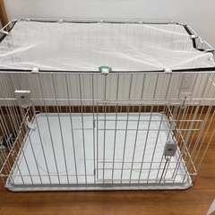 ペットゲージ & ペットトレー2枚の画像