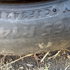 ブリヂストンタイヤのみ　4本 　155/65r14の画像