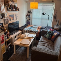 IKEA  イケア クリッパン KLIPPAN ＋ローテーブル【セット／引き取り限定】の画像