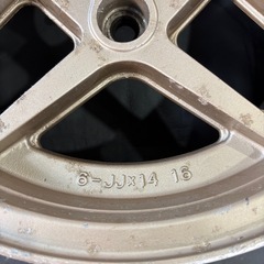 トムス　14インチ　6J ホイールの画像