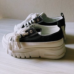 【新品未使用】レディース 厚底 スニーカー 23cmの画像