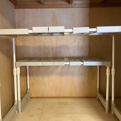 差し上げます★押入れラック棚の画像