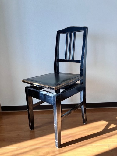 レトロ古いピアノ椅子 YAMAHA (Okabe) 遠州小松の椅子《チェア》の中古