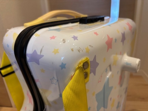 noriccoノリッコ キャリーケース 星柄 NORICCOノリッコ子ども乗れるキッズキャリーケーススーツケースMサイズ