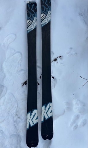 バックカントリースキー板とシールセット (犬は雑種に限る) 北見の