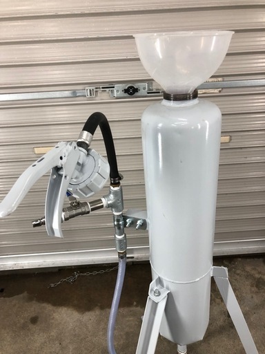 直圧式サンドブラスト