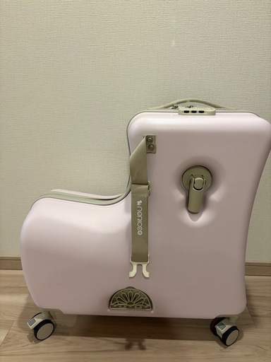 NORICCO ノリッコ　子どもが乗れるキャリーケース　ピンク