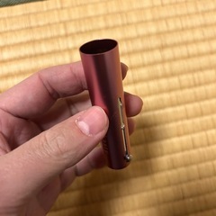 チャスライ　スライド式パウダーベースメイクブラシ　チークブラシ　携帯用 メイクブラシ フェイスブラシ パウダーブラシ 携帯用の画像