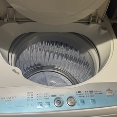 SHARP5.5kg洗濯機の画像