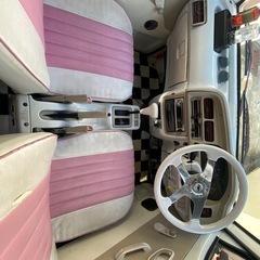 格安⭐️エブリィVWワーゲンバス⭐️AT/AC付⭐️オールドクラシック茶色⭐️ハイルーフの画像