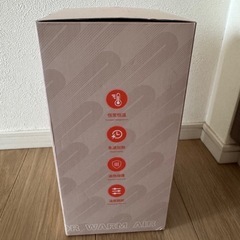 新品 電気ファンヒーター の画像