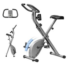 フィットネスバイク　トレーニング 折りたたみタイプの画像