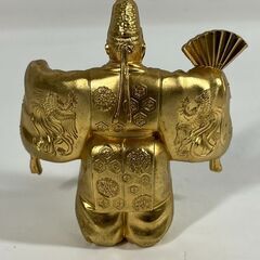 置物 翁 24KGP 金メッキ インテリア オブジェ の画像