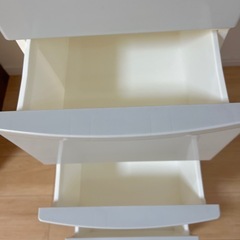 ニトリ 壁付きチェスト ピーディーシーヴォ 5段(グレー)の画像