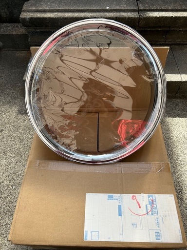 daytona スタイルホイール　リング大メッキ　１４インチ用