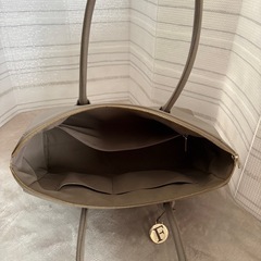 FURLA トートバッグ　グレージュの画像