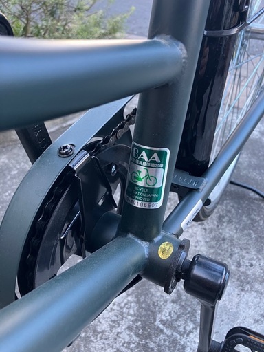 27インチ　新古自転車