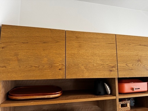 unico ウニコ ADDAY オーク材 キッチンボード レンジボード 食器棚