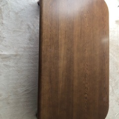 ブラウン 座卓　ちゃぶ台の画像