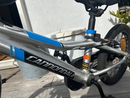 キャノンデールアルミキッズバイクCannondale (さち) 大里の自転車の