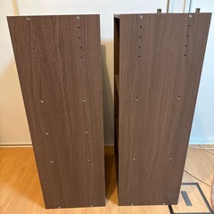 【美品】収納ボックス 茶色2個セットの画像