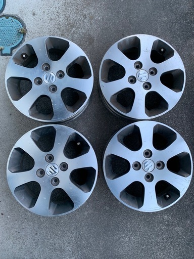 スズキ純正アルミホイール　14インチ