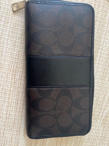 美品 COACH長財布
