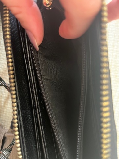 美品 COACH長財布