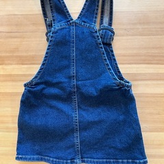 デニムワンピース　80　の画像