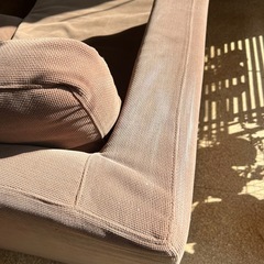 オットマン付き カウチソファ（セパレートタイプ）の画像