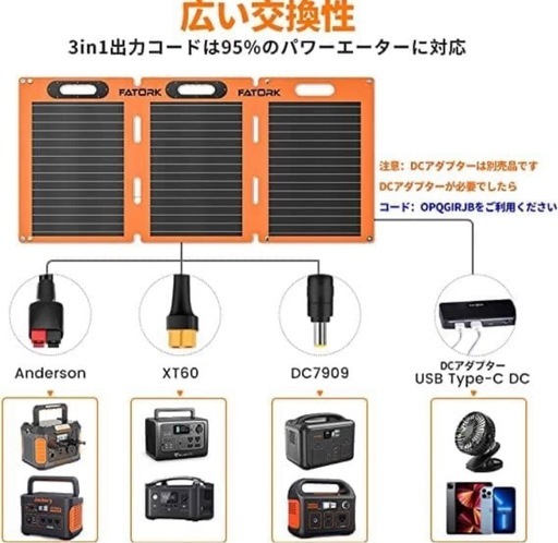 ソーラーパネル　100W