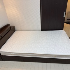 セミダブルベッド&マットレスの画像