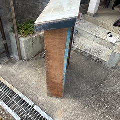 玄関棚　物置　傘立て　靴箱　飾り棚　シェルフ　DIY
　の画像